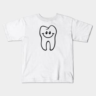 Tooth- / Dent- / Diente- / Zahn- / Dente-Smiley Kids T-Shirt